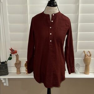 Bridge & Burn Popover Cotton Shirt